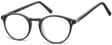 Okrągłe okulary oprawki zerowki korekcyjne Sunoptic AC43E