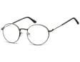 Lenonki okrągłe Okulary oprawki optyczne 919F czarne