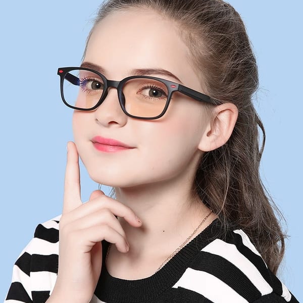Dziecięce okulary do komputera BLUE LIGHT z filtrem światła niebieskiego 2550A