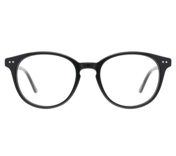 Okulary oprawki zerówki korekcyjne lenonki czarne Stylion STAC-32