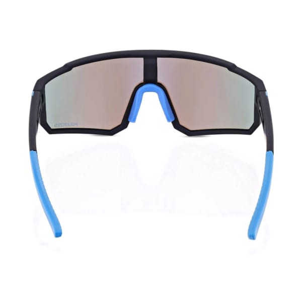 Sportowe okulary przeciwsłoneczne z polaryzacją i filtrem UV400 POL-465 Black/Blue