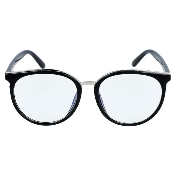 Okulary damskie zerówki kocie z filtrem Blue Light do komputera POL-BLF-727K czarne