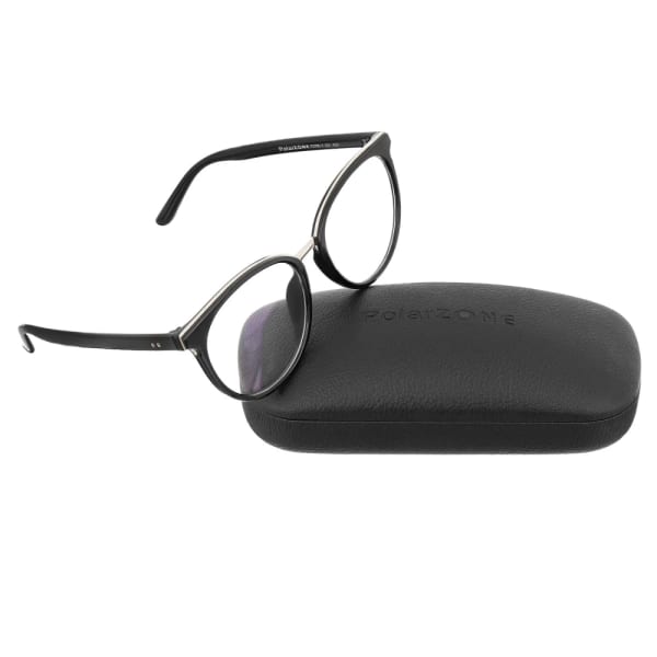 Okulary damskie zerówki kocie z filtrem Blue Light do komputera POL-BLF-727K czarne