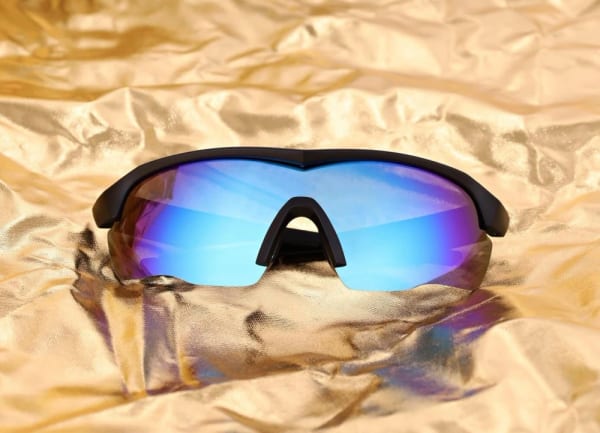 Sportowe okulary przeciwsłoneczne z polaryzacją i filtrem UV400 STZ-DR-26 Black/Blue