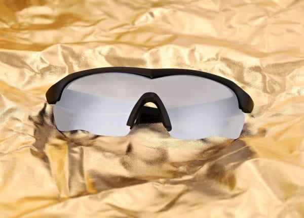Sportowe okulary przeciwsłoneczne z polaryzacją i filtrem UV400 STZ-DR-26A Black/Silver