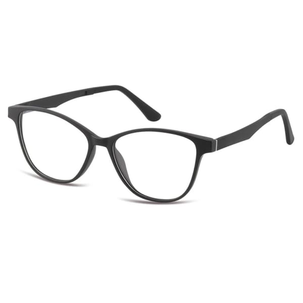 Damskie okulary pod korekcję z polaryzacyjną Nakładką przeciwsłoneczną na magnes CLIP-TRC-189-1
