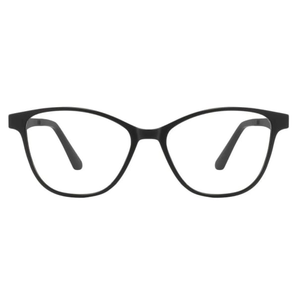 Damskie okulary pod korekcję z polaryzacyjną Nakładką przeciwsłoneczną na magnes CLIP-TRC-189-1