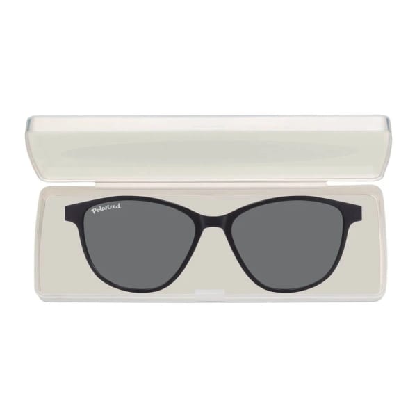 Damskie okulary pod korekcję z polaryzacyjną Nakładką przeciwsłoneczną na magnes CLIP-TRC-189-1