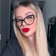 Okulary kocie do komputera damskie z filtrem BLUE Light zerówki 2563