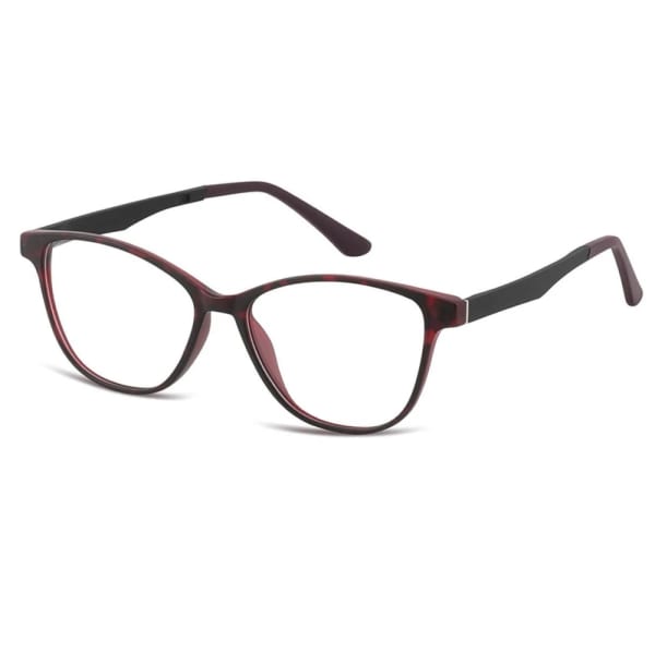Damskie okulary pod korekcję z polaryzacyjną Nakładką przeciwsłoneczną na magnes CLIP-TRC-189A-1
