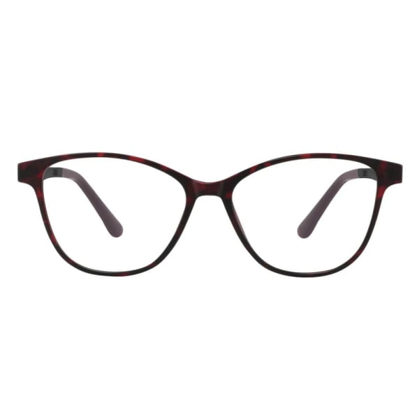 Damskie okulary pod korekcję z polaryzacyjną Nakładką przeciwsłoneczną na magnes CLIP-TRC-189A-1