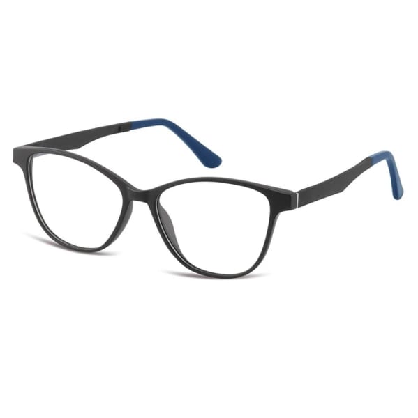 Damskie okulary pod korekcję z polaryzacyjną Nakładką przeciwsłoneczną na magnes CLIP-TRC-189C-1