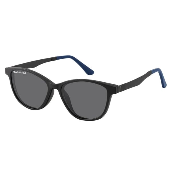 Damskie okulary pod korekcję z polaryzacyjną Nakładką przeciwsłoneczną na magnes CLIP-TRC-189C-1