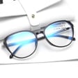 Okulary do komputera owalne damskie z filtrem BLUE Light zerówki 2572-1