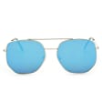 Kwadratowe okulary przeciwsłoneczne Lustrzane Pilotki Aviator STR-492