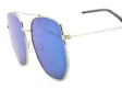 Kwadratowe okulary przeciwsłoneczne Lustrzane Pilotki Aviator STR-492