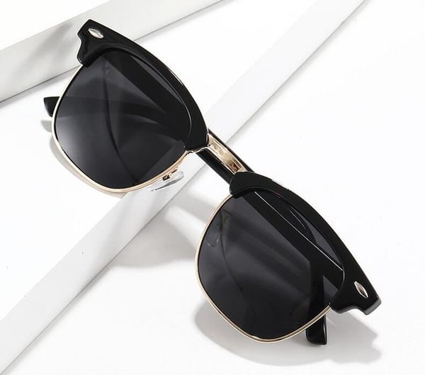 Okulary przeciwsłoneczne półramki z polaryzacją Unisex POL-5060