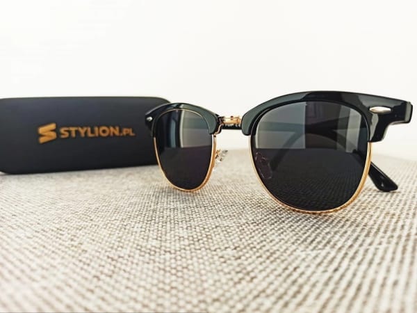 Okulary przeciwsłoneczne półramki z polaryzacją Unisex POL-5060