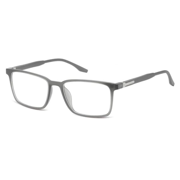 Prostokątne okulary pod korekcję z polaryzacyjną Nakładką przeciwsłoneczną na magnes CLIP-TRC-185C-1