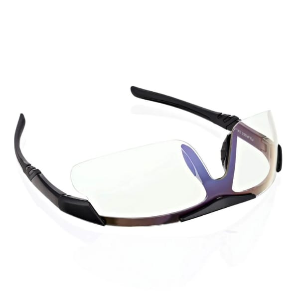 Ochronne elastyczne okulary rowerowe bezbarwne polikarbonowe z filtrem UV400 ESTILLO EST-412-0