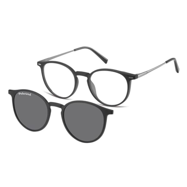Okulary Lenonki pod korekcję z polaryzacyjną Nakładką przeciwsłoneczną na magnes CLIP-TRC-195-1