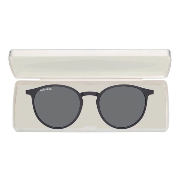 Okulary Lenonki pod korekcję z polaryzacyjną Nakładką przeciwsłoneczną na magnes CLIP-TRC-195-1