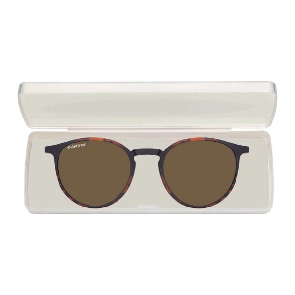 Okulary Lenonki pod korekcję z polaryzacyjną Nakładką przeciwsłoneczną na magnes CLIP-TRC-195A-2