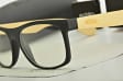 Drewniane okulary z filtrem BLUE LIGHT zerówki do komputera EST-113K-1M