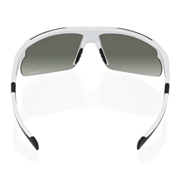 Okulary sportowe przeciwsłoneczne z polaryzacją lustrzane ESTILLO EST-412A-8 white/orange