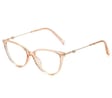 Okulary kocie do komputera damskie z filtrem BLUE Light zerówki 2592-3