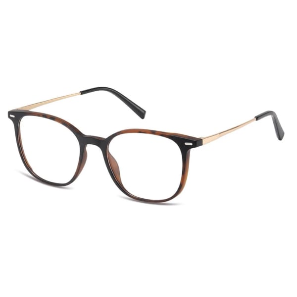 Owalne okulary panterkowe pod korekcję z polaryzacyjną nakładką przeciwsłoneczną CLIP-TRC-194A-2