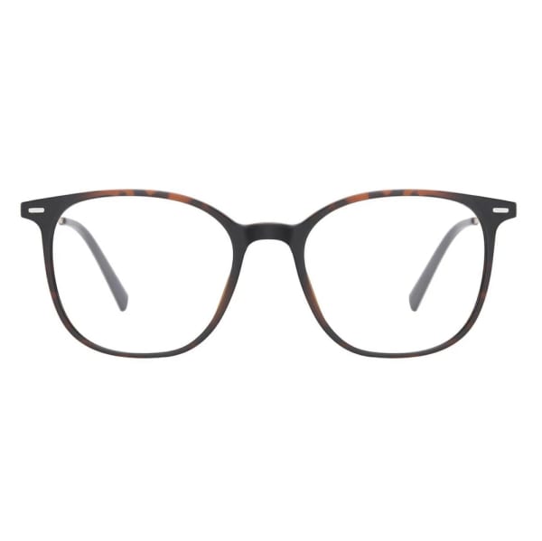 Owalne okulary panterkowe pod korekcję z polaryzacyjną nakładką przeciwsłoneczną CLIP-TRC-194A-2