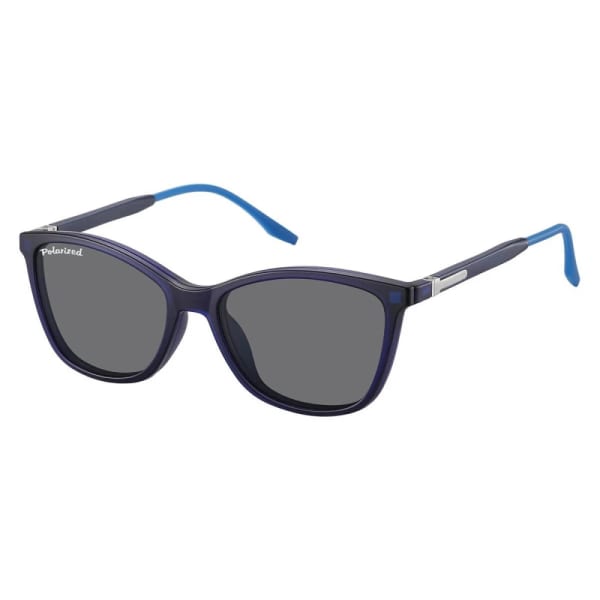 Damskie okulary pod korekcję z polaryzacyjną Nakładką przeciwsłoneczną na magnes CLIP-TRC-186B-1