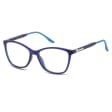 Damskie okulary pod korekcję z polaryzacyjną Nakładką przeciwsłoneczną na magnes CLIP-TRC-186B-1