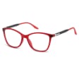 Damskie okulary pod korekcję z polaryzacyjną Nakładką przeciwsłoneczną na magnes CLIP-TRC-186C-1