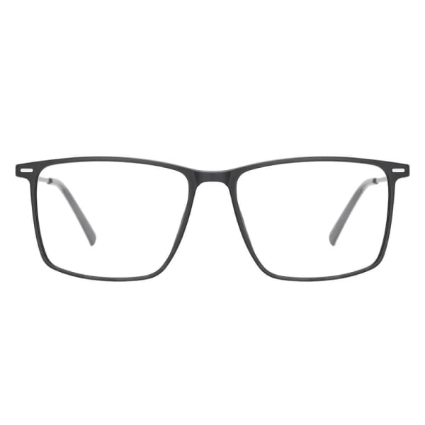 Prostokątne okulary pod korekcję z polaryzacyjną Nakładką przeciwsłoneczną na magnes CLIP-TRC-196-1