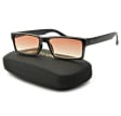 Plusy +2.00 Okulary przyciemniane gradalne do Czytania z flexami ST305