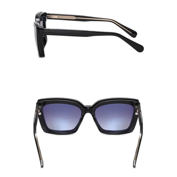 2w1 Okulary damskie do komputera z nakładką przeciwsłoneczną na magnes Clip-On 25134