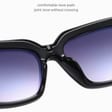 2w1 Okulary damskie do komputera z nakładką przeciwsłoneczną na magnes Clip-On 25134