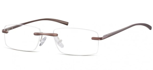 Patentki Bezramkowe Asferyczne Okulary aluminiowe do Czytania Montana MR68B moc: +3.5