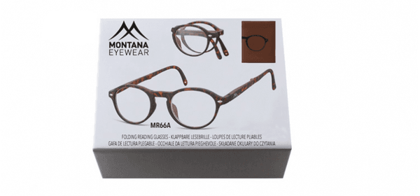 Składane Asferyczne Okulary do Czytania Lenonki Montana MR66A moc: +3.5