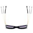 2w1 Okulary damskie do komputera z nakładką przeciwsłoneczną na magnes Clip-On 25138B różowe