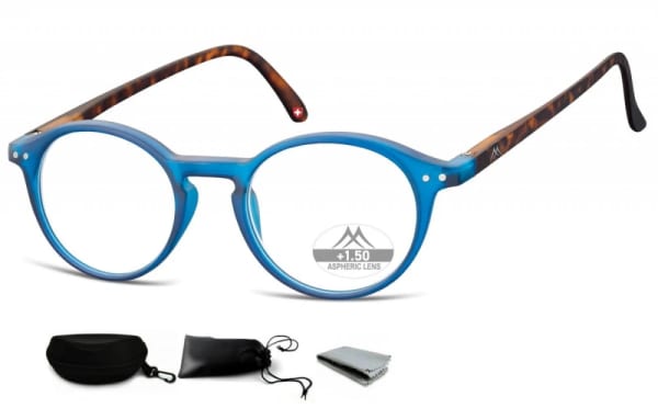 Asferyczne Okulary Lenonki do Czytania Montana Plusy MR65e moc: +1,5