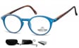 Asferyczne Okulary Lenonki do Czytania Montana Plusy MR65e moc: +1