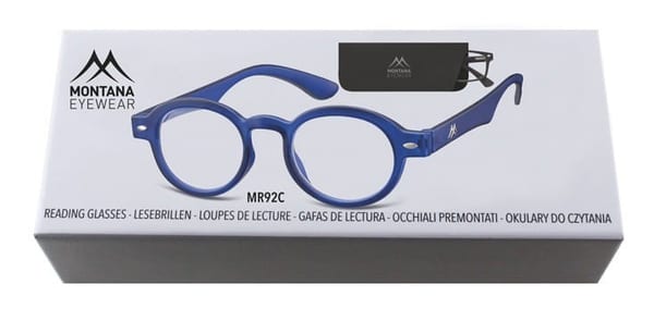 Okulary do Czytania asferyczne Montana BOX92C moc: +1