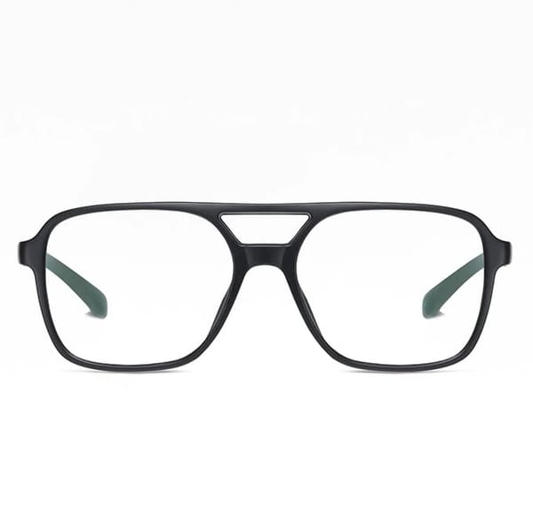 Okulary pilotki do komputera TV smartfona BLUE LIGHT zerówki czarne aviatory 2595A