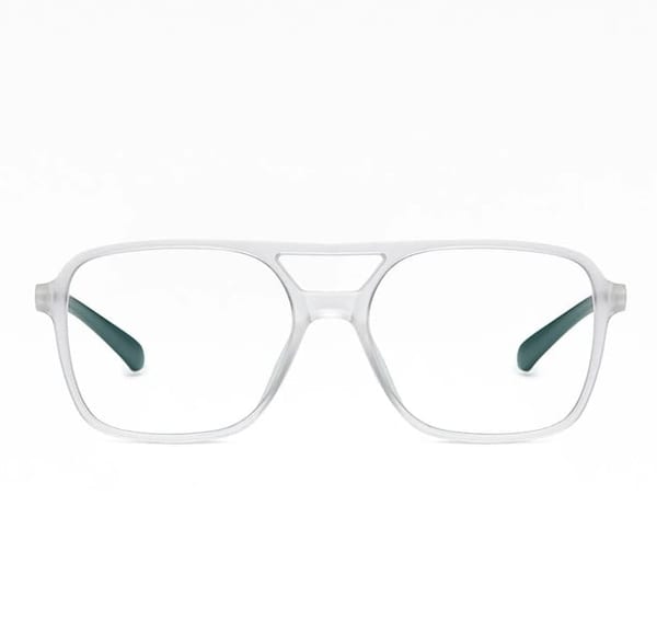 Transparentne okulary pilotki do Komputera TV smartfona BLUE LIGHT zerówki aviatory 2595C
