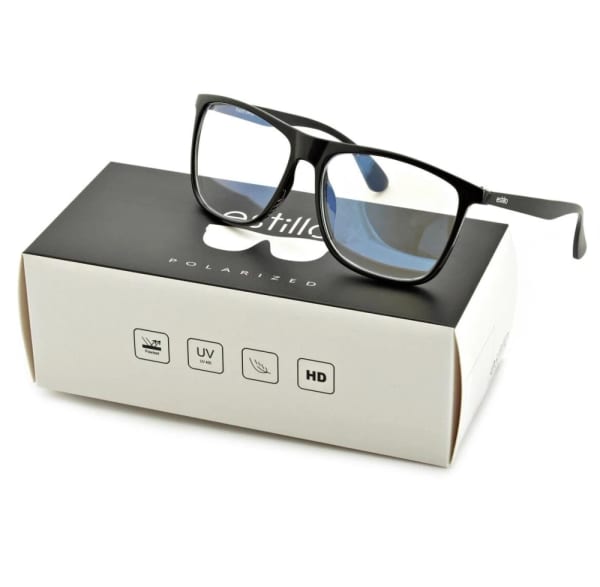 Okulary męskie z filtrem BLUE LIGHT do komputera EST-103K-1 Estillo