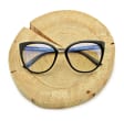 Okulary damskie z filtrem BLUE LIGHT do komputera zerówki EST-111K-1 Estillo