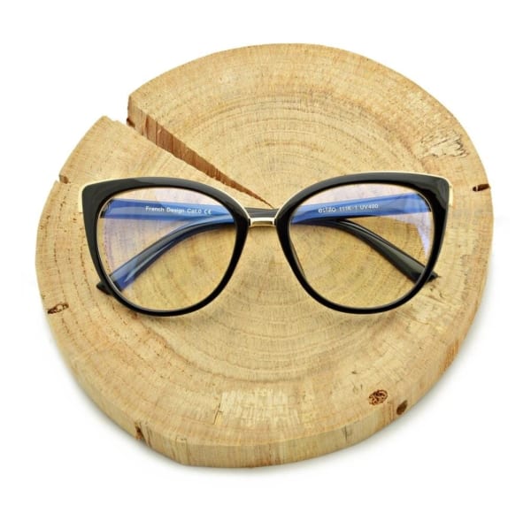 Okulary damskie z filtrem BLUE LIGHT do komputera zerówki EST-111K-1 Estillo